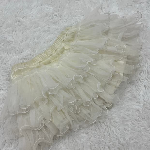 Shop502 빈티지 프릴 튜튜 스커트