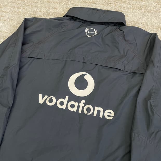 [100] 00s 맨체스터 유나이티드 보다폰 나이키 바람막이 윈드브레이커