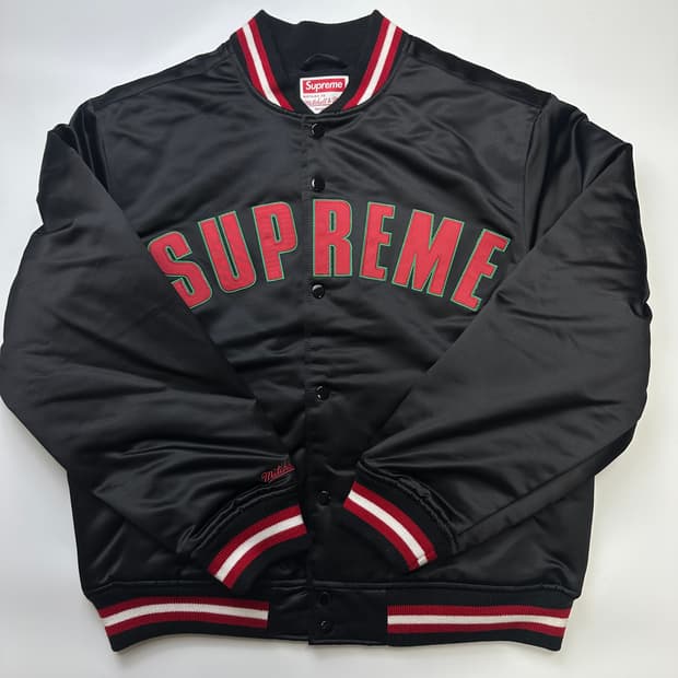 SUPREME 21SS 슈프림 미첼 앤 네스 바시티 자켓