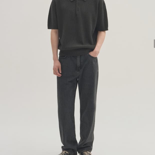 인더로우 립 하프 폴로 반팔