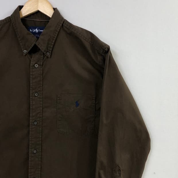 XL 폴로 솔리드코튼 셔츠