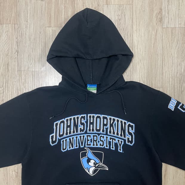 100) 90's 챔피온 미대학 존스홉킨스 후드티