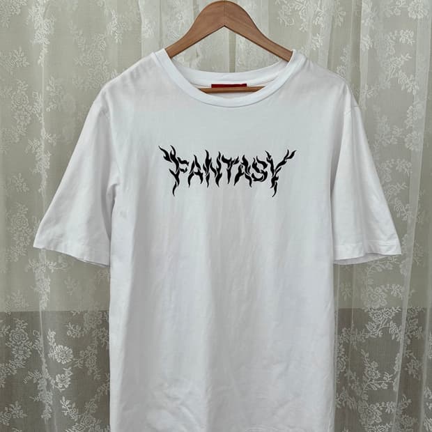 M) 쿠시코크 KUSIKOHC 반팔 티셔츠 화이트