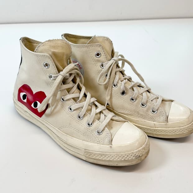 꼼데가르송 x 컨버스 하이 275