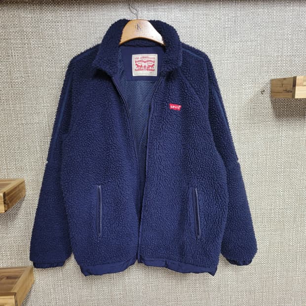 L 105사이즈 리바이스 플리스 자켓 뽀글이