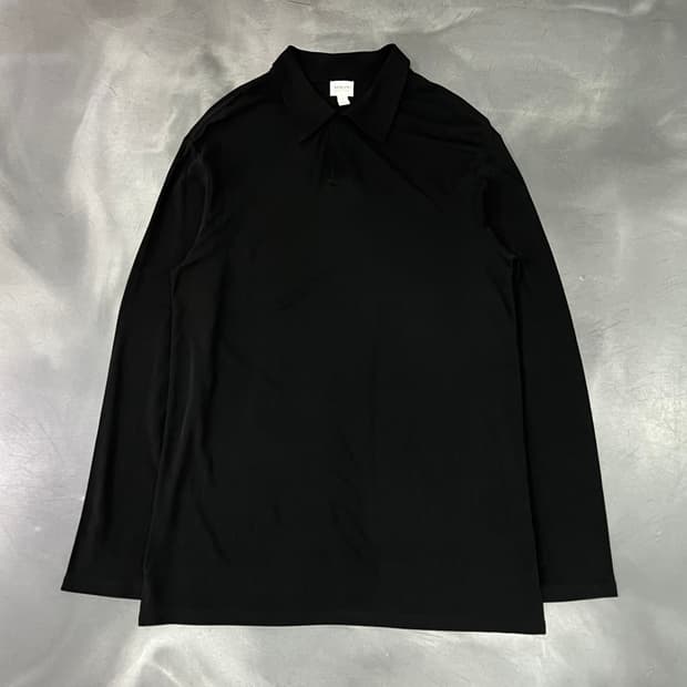  아르마니 꼴레지오니 실크 카라티셔츠 y15603