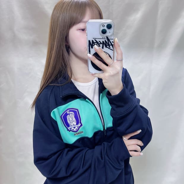 나이키 10-12 대한민국 국가대표 트랙탑 