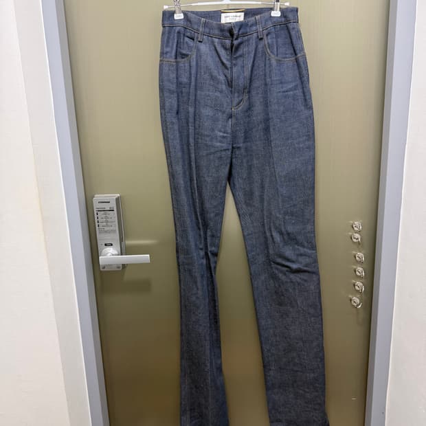 생로랑 데님 팬츠 청바지