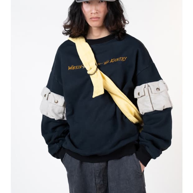 Kapital 니켈8 스웻셔츠 