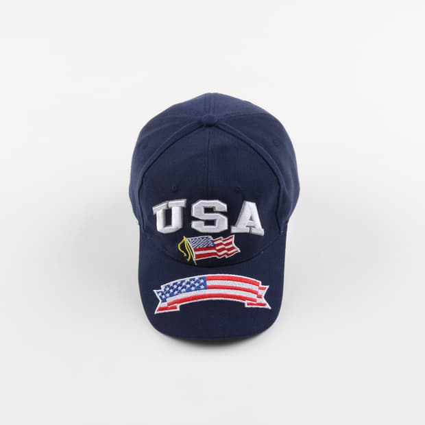 빈티지 USA 성조기 모자