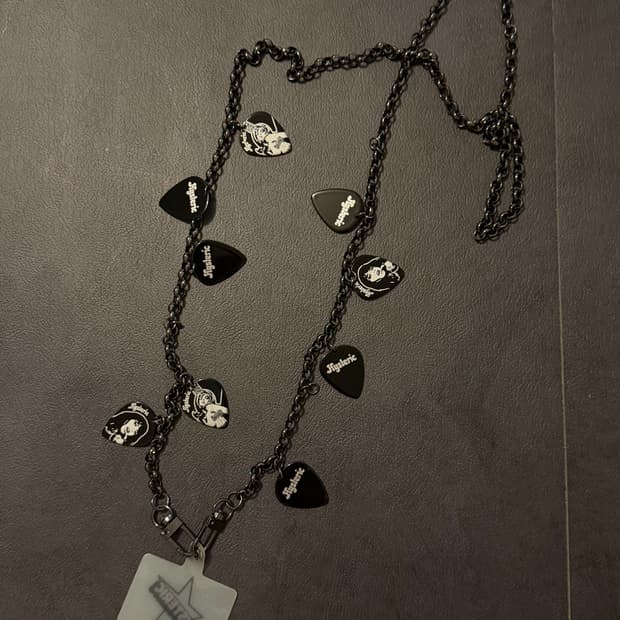 Hysteric glamour guitar pick strap