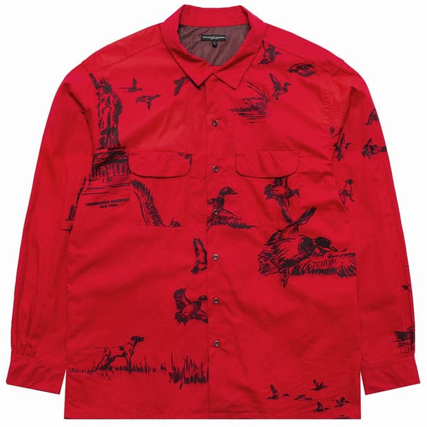 엔지니어드 가먼츠 x Manabu Gaku Inada 노스 웨스턴 셔츠