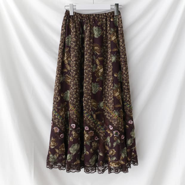forest flower skirt 