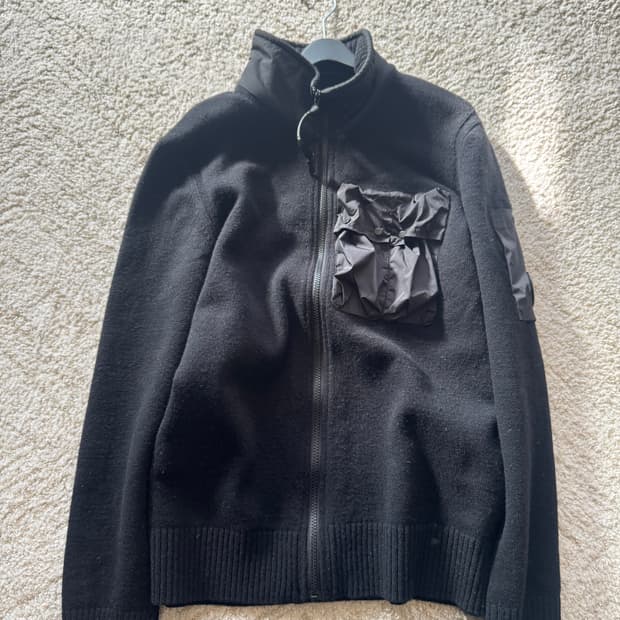 씨피컴퍼니 탄창 메리노 울 집업