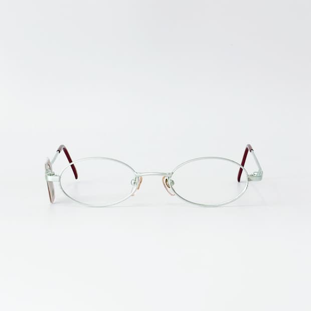 Close-up 민트 오벌 메탈 데드스탁 빈티지안경