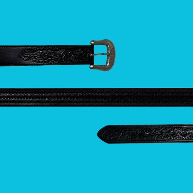 Tony Lama black belt