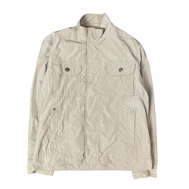 SO.BASIC 아이보리 사파리 자켓 L