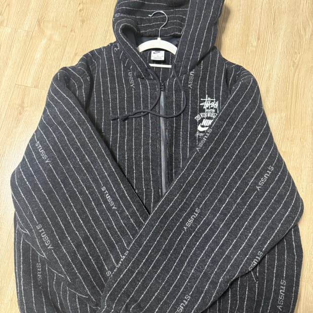 나이키 스투시 울 스트라이프 자켓 XL