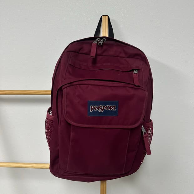 잔스포츠 백팩 버건디