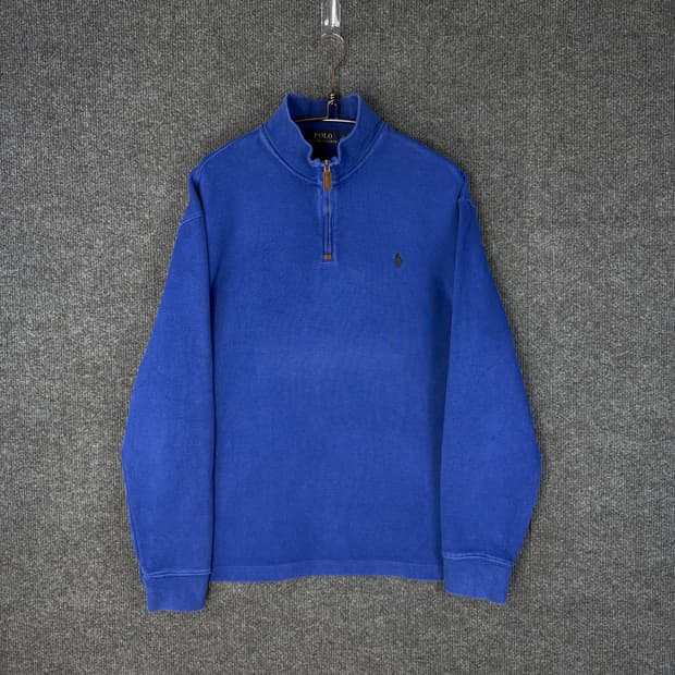 폴로랄프로렌 하프집업 코튼니트