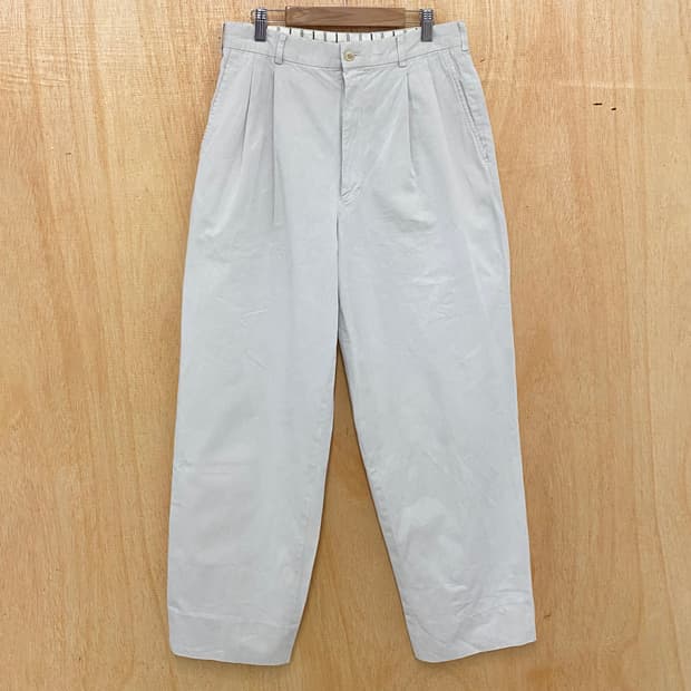 90's COMME DES GARCONS homme 투턱 치노 팬츠