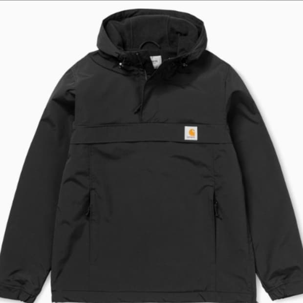 칼하트 님부스 풀오버 아노락 블랙 XL