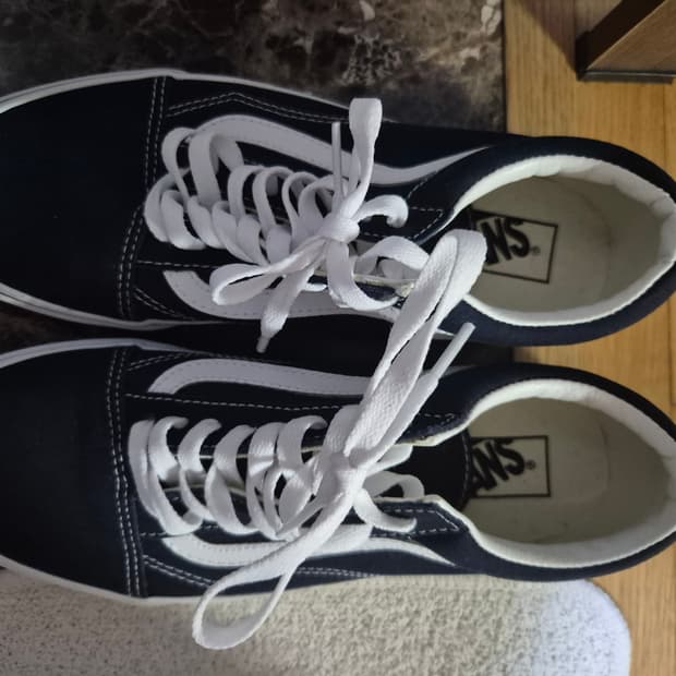 반스 올드스쿨 파리지앵 나이트 트루 화이트 260