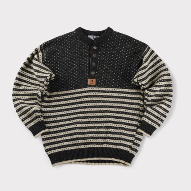 [M] 자누스 노르웨이 노르딕 헤비울 스웨터