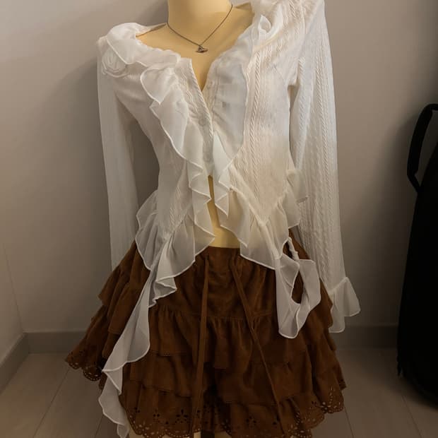 웨스턴 그런지 코디 세트