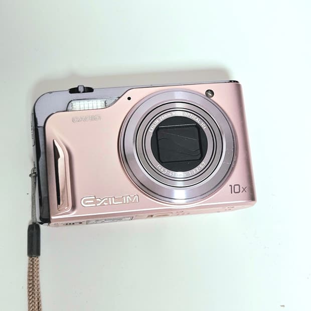 카시오 엑슬림 h15 casio exilim 핑크 빈티지 디카