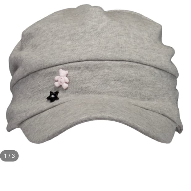 *구해요* 샬롬클럽 샤이햇 그레이 모자Shalomclub shy hat 