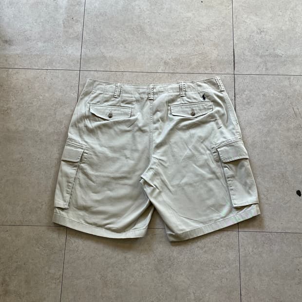 폴로 랄프로렌 카고 반바지 베이지
