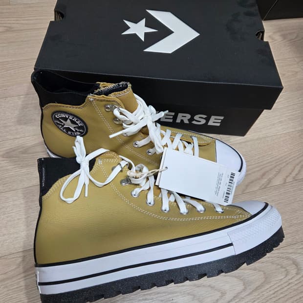 (새상품)컨버스 척테일러 방수 워터푸르프 트래솔 