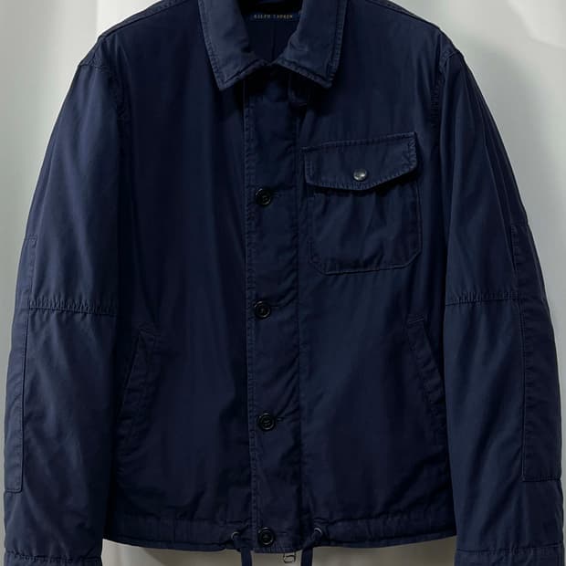 폴로 랄프로렌 로얄네이비 전차병 스텐실 USN A-2 덱자켓