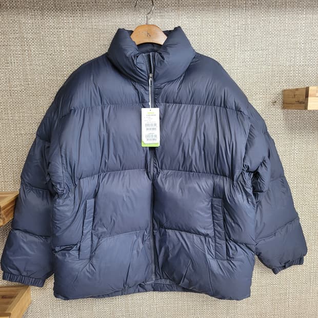 110~115사이즈 마운티아 오버핏 숏패딩 새제품 빅사이즈 올드스쿨 힙합