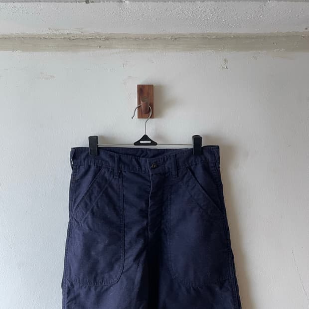 70's US ARMY OG-107 Navy Utility Pants
