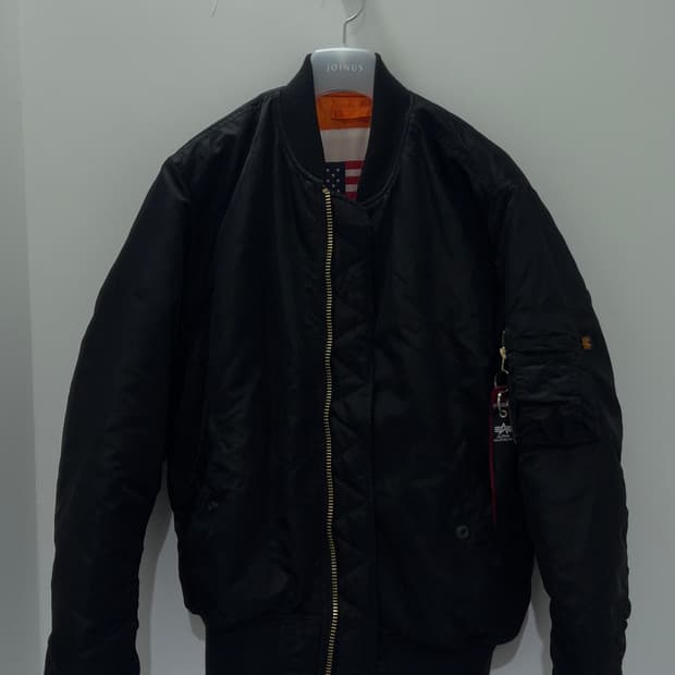 MA-1 레귤러 블러드칫 Black M