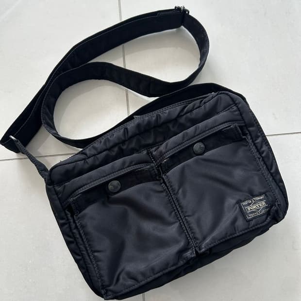 TANKER DOUBLE POCKET BAG 탱커 더블 포켓 백