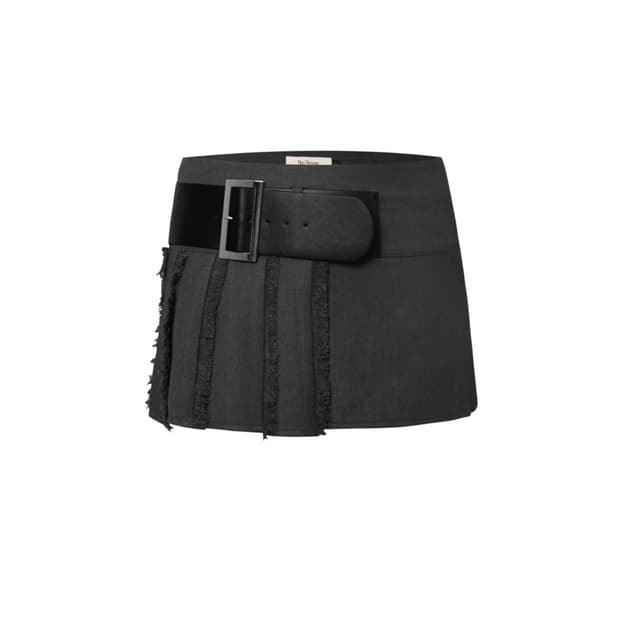 비엔프롬 SCHOOL SKIRT [GRAY]