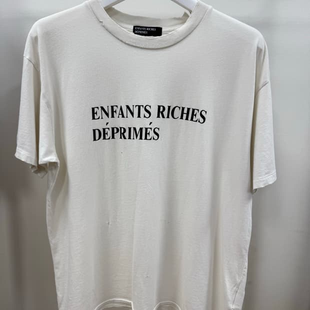 L) ERD 앙팡 리쉬 데프리메 블랙 로고 반팔