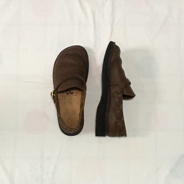 오로라슈즈 Aurora shoes 미들 잉글리시 브라운 235mm