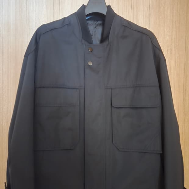 시스템옴므 포켓 디테일 블루종 점퍼 / 105사이즈