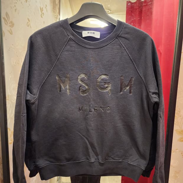 7/23 MSGM 밀라노 로고 맨투맨