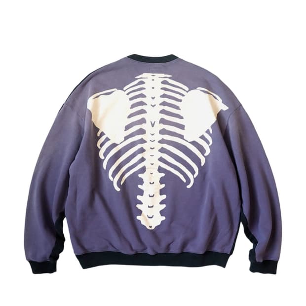 [os] 캐피탈 투톤 빅 플리스 스웻셔츠 캐피탈 맨투맨