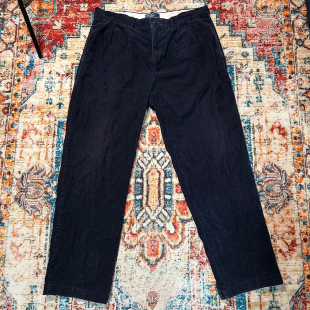 [36/36] 90s 폴로 랄프로렌 코듀로이 팬츠 네이비