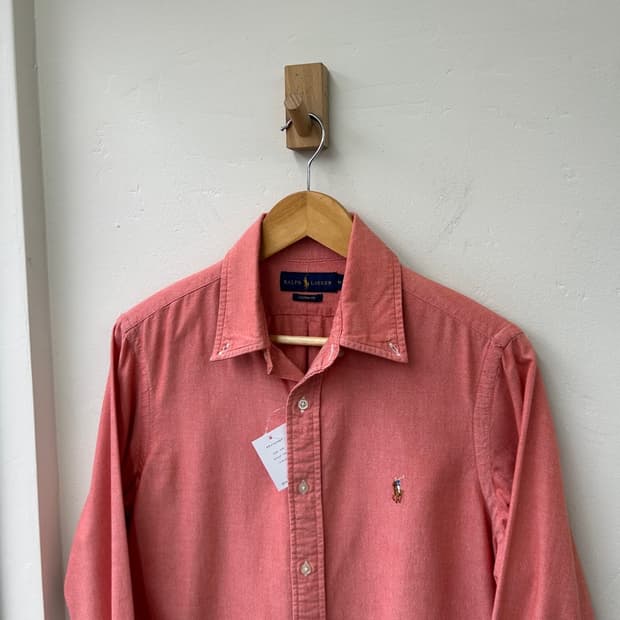 16540 - 폴로 랄프로렌 코랄 핑크 셔츠