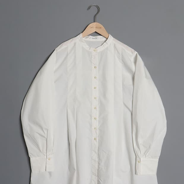 OPAQUE.CLIP Pintuck Long Shirts