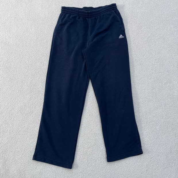 100 아디다스 에센셜 밴딩 스웻팬츠 0310M