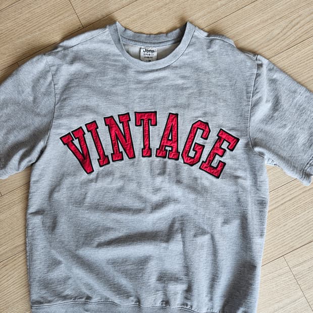 지프 빈티지 반팔 맨투맨 티셔츠L