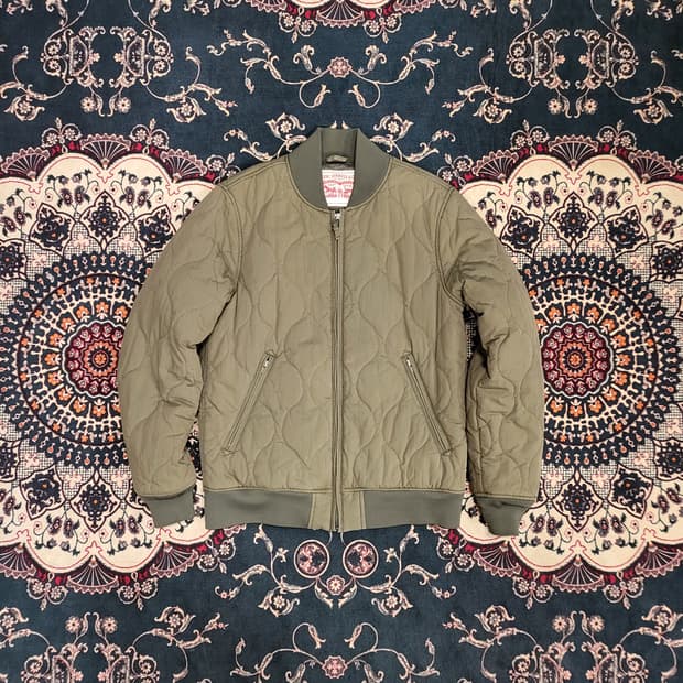 리바이스 퀄팅 봄버 자켓 (S)